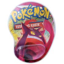 Mousepad Pokémon Golpe de Fusão Com Apoio Gel Geek Flexivel