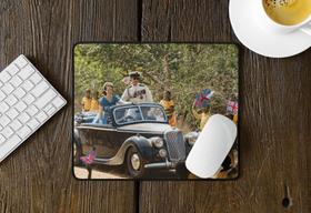 Mousepad Rainha Elizabeth e Philip The Crown Modelo 4 - Like Geek