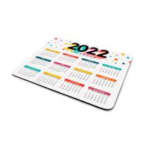 Mousepad Retangular Divertidas (Calendario)
