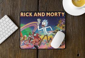 Mousepad Rick and Morty Modelo 3