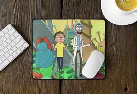 Mousepad Rick and Morty Modelo 4