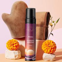 Mousse autobronzeadora Vivitan Medium Bronze 250mL com luva