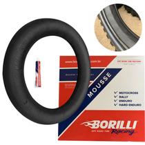 Mousse Borilli Trilha Hard Enduro Pneu Traseiro 140/80-18 120/100-18