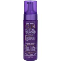 Mousse de cabelo GIOVANNI Curl Defining 200mL para cabelos cacheados