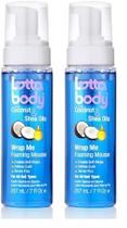 Mousse de cabelo Lottabody Óleo de coco e karité Wrap Me 200mL x2 Mousse de cabelo Lottabody Óleo de coco e karité Wrap Me 200mL x2