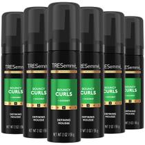 Mousse de cabelo TRESemmé Defining Bouncy Curls, 60 ml, pacote com 6 unidades