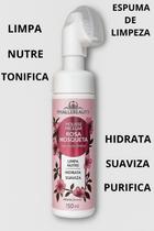 Mousse de limpeza rosa mosqueta Mousse de limpeza rosa mosqueta