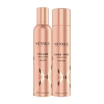 Mousse de modelagem de cabelo e spray de cabelo Nexxus 315ml Flexible Hold