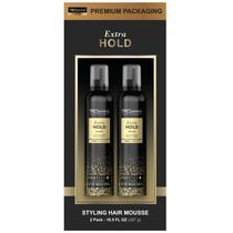 Mousse de modelagem de cabelo TRESemmé Tres Extra Hold 310 ml, pacote com 2