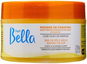 Mousse De Parafina Corporal Depil Bella Com Oleo De Manga 250G