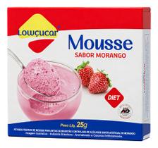 Mousse Em Pó Diet Zero Sabor Morango Lowçucar 25g Mousse Em Pó Diet Zero Sabor Morango Lowçucar 25g
