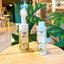 Mousse facial natural de limpeza