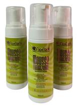 Mousse Fio de Fada Para Cabelos e Fibras Revitaliza Modela Com Oleo de Coco e Oliva 150ml