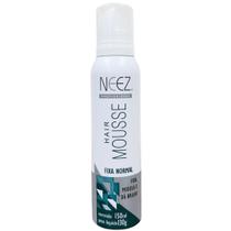 Mousse Fixador Capilar Neez Finalizador Penteado Hidratante Ação Rápida Fixação Normal 150ml