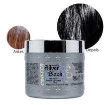 Mousse Gloss Silver Black Coiffer 350g Cabelos Grisalhos Mousse Gloss Silver Black Coiffer 350g Cabelos Grisalhos