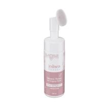 Mousse Limpeza Facial Indiana Beauty Rosa Mosqueta Cuidado Espuma com Aplicador 150ml
