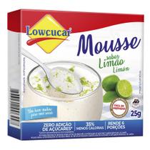 Mousse Lowçucar Zero Açúcares Sabor Limão 25g
