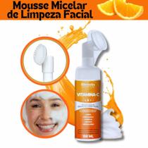 Mousse Micelar Espuma de Limpeza Facial Vitamina C 150ml
