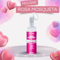 Mousse Micelar Rosa Mosqueta Espuma de Limpeza Facial 150ml Rhenuks 5 Benefícios