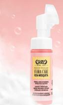 Mousse micelar rosa mosqueta - flora care - 160ml - FLORA PURA