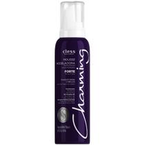 Mousse Modelador Charming Cless Forte Fixador Cabelo Antiúmidade Brilho Filtro UV Capilar 140ml