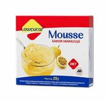 Mousse pó para preparo diet sabor maracujá 25g - Lowçucar