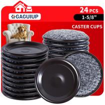 Móveis Caster Cups GAGUIUP de 4 cm Felt Sliders, pacote com 24