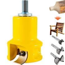 Móveis de madeira de alumínio e aço da Tenon Cutter VEVOR de 38 mm de diâmetro