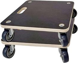 Móveis de madeira Dolly HBFBDRCT em madeira movendo-se 1000 kg