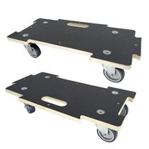 Móveis Dolly HBFBDRCT Heavy Duty 500 kg, carga, pacote com 2