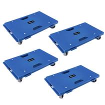 Móveis Dolly Insdawn, pacote com 4 rodas, conectáveis com 4 rodas, 500 kg Móveis Dolly Insdawn, pacote com 4 rodas, conectáveis com 4 rodas, 500 kg