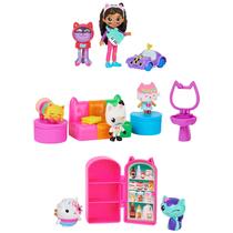 Móveis e Figuras de Brinquedo Gabby's Dollhouse para Casa de Bonecas Móveis e Figuras de Brinquedo Gabby's Dollhouse para Casa de Bonecas