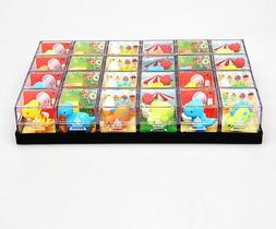 Móveis em miniatura bonecas de brinquedo casa acessórios de decoração diy mini bolo de dinossauro em caixa sobremesa xícara de chá leitoso