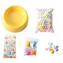 Móveis em miniatura bonecas de brinquedo casa acessórios de decoração diy mini simulação piscina de ondas