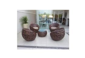 Móveis Para Área Externa Em Fibra Sintética Jardim E Varanda