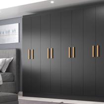 Móveis para Quarto Guarda-roupa 8 Portas Paris