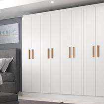 Móveis para Quarto Guarda-roupa 8 Portas Paris