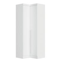 Móveis para Quarto Módulo Canto Reto 2 Porta Infinity Branco/Line Móveis para Quarto Módulo Canto Reto 2 Porta Infinity Branco/Line