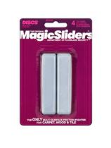 Móveis Sliders Magic Sliders de 2,4 x 10 cm, pacote com 4 unidades