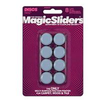 Móveis Sliders Magic Sliders, pacote com 8 almofadas azuis de 2,5 cm