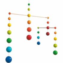 Móvel de Berçário HABA Rainbow Balls - Madeira - Fabricado na Alemanha Móvel de Berçário HABA Rainbow Balls - Madeira - Fabricado na Alemanha