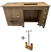 Móvel Gabinete Luxo Maquina De Costura Singer Fashion