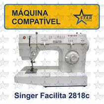 Móvel Gabinete Mesa Maquina Costura Singer Facilita 2818c