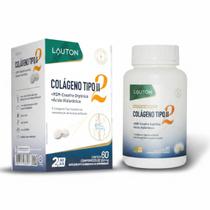 Moviflex Colágeno Tipo II Lauton 60 Comprimidos MSM Ácido Hialurônico Original Premium Articulações Sabor:Sem Sabor