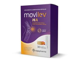 Movilev HA Colágeno Tipo II + Ácido Hialurônico 30 Cápsulas Movilev HA Colágeno Tipo II + Ácido Hialurônico 30 Cápsulas