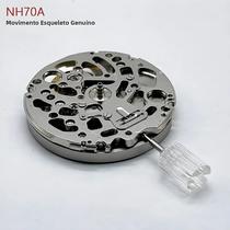 Movimento De Relógio Mecânico Automático 24 Joias Mecanismo Esqueleto NH70 NH70A Original Japão Movimento De Relógio Mecânico Automático 24 Joias Mecanismo Esqueleto NH70 NH70A Original Japão