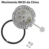 Movimento De Relógio Mecânico Automático De Alta Precisão NH35A Substituição Japão China