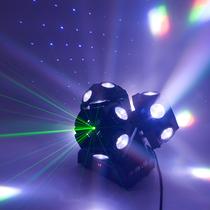 Moving Head DJ Light YANGHOPES 18LEDs Rotating Beam RGBW