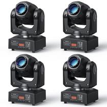 Moving Head DJ Lights UKing 50W Moving Head Light (conjunto de 4) Moving Head DJ Lights UKing 50W Moving Head Light (conjunto de 4)