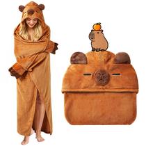 Moyel Capybara Manta Vestível com Capuz 150x130cm Moyel Capybara Manta Vestível com Capuz 150x130cm